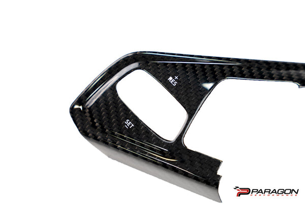 CCS C8 Corvette Steering Wheel Black Side Covers - Heated 24+