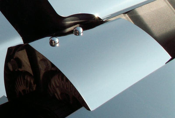 2005-2013 C6 Corvette - Alternator Cover | Polished Stainless Steel