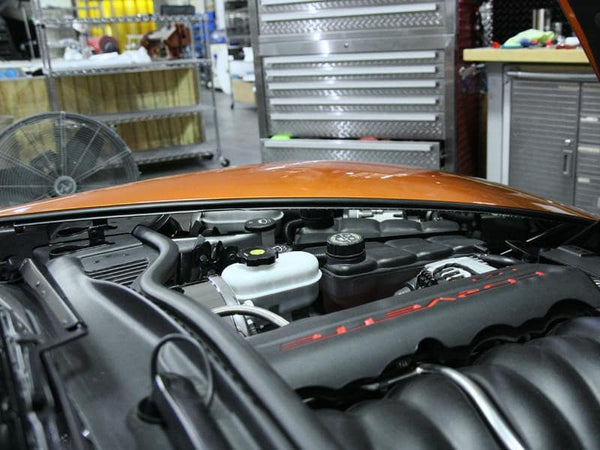 2005-2013 C6/GS Corvette - Inner Fender Liner Component 8Pc|Polished Stainless Steel