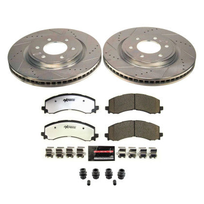 Power Stop 2022-2024 Ford Bronco Raptor Front Z36 Truck & Tow Brake Kit
