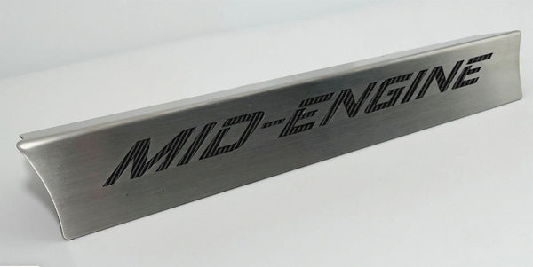 2020+ C8 Coupe Corvette Lower Rear Window Accent Mid-Engine Style Carbon Fiber | Choose Color