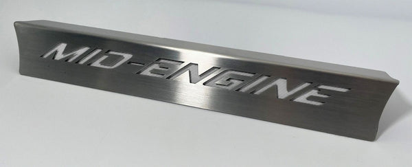 2020+ C8 Coupe Corvette Lower Rear Window Accent Mid-Engine Style Carbon Fiber | Choose Color