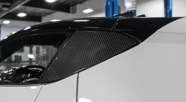 Paragon C8 Corvette Carbon Fiber B Pillar Trim Overlay - Coupe or HTC