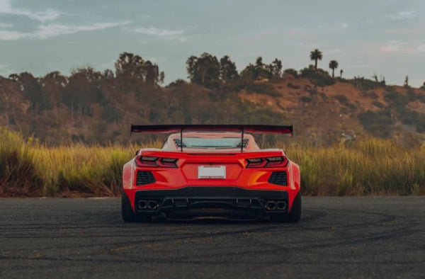 CForce Performance C8 Corvette Carbon Fiber Transmission Control Outer Trim