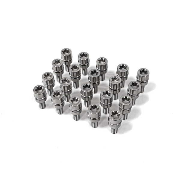 Porsche Extended Titanium Wheel Bolts With Polished Finish