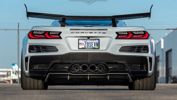 AGM C8 Corvette Z06/ERay ZR1 High Wing (Visible Carbon / Carbon Flash Metallic)