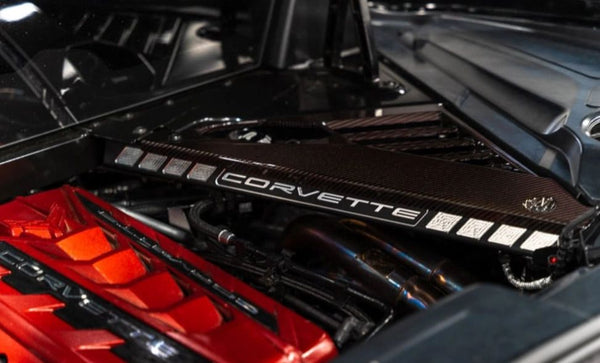 C8 Corvette Billet Strut Tower Support Bars - Multiple Designs Available