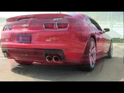 Sport / Cat-Back 4.0 in Twin Tips | 2012-15 Camaro ZL1 Coupe, 2010-15 SS 1LE (14971 / 14971BLK)