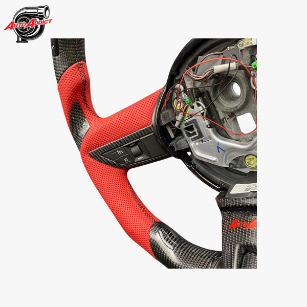 2012-2015 Chevy Camaro Custom Carbon Fiber Steering Wheel
