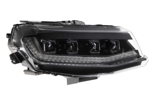 2016-2018 Chevy Camaro Fish Eye Projector Headlights – Amber Sequential Turn Signals, LED DRL