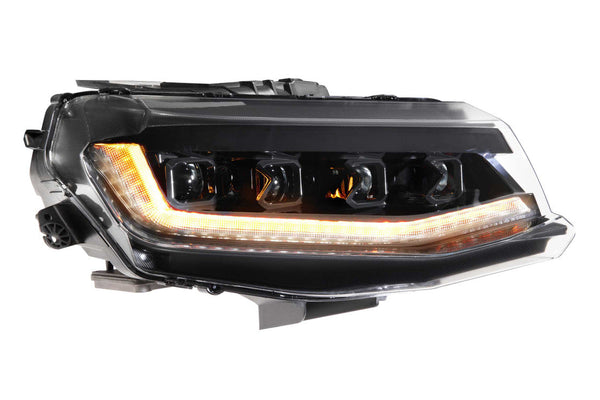 2016-2018 Chevy Camaro Fish Eye Projector Headlights – Amber Sequential Turn Signals, LED DRL