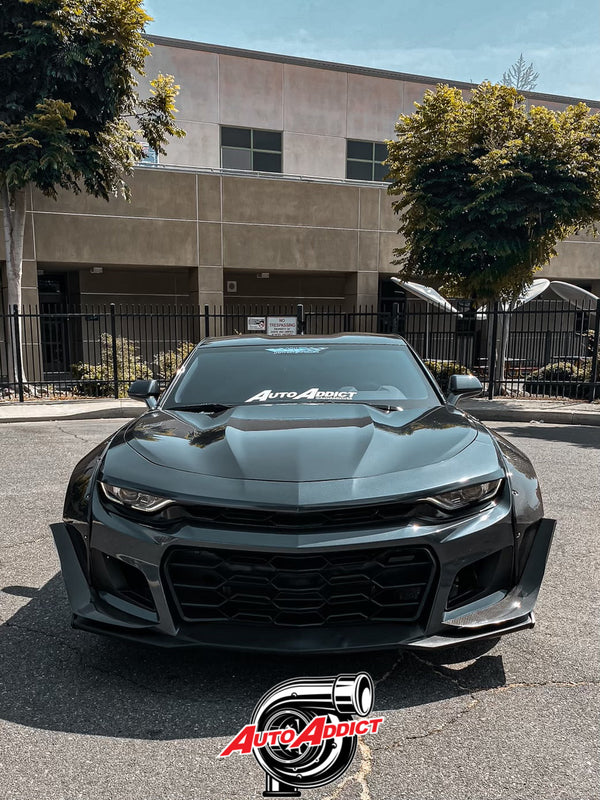 2016-2024 Chevy Camaro Carbon Fiber Wide Body Fenders + Custom Canards LS / LT / RS / SS / ZL1