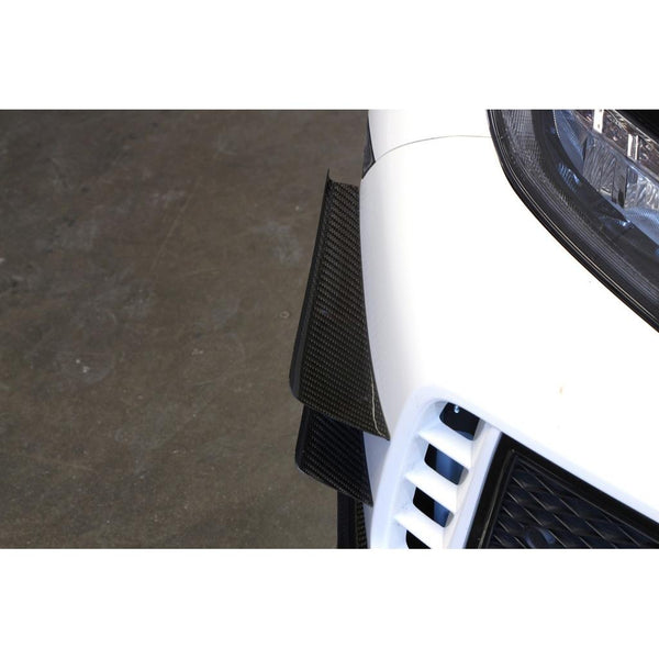 Honda FK8 Civic Type R Carbon Fiber Front Bumper Canards 2017 - 2021