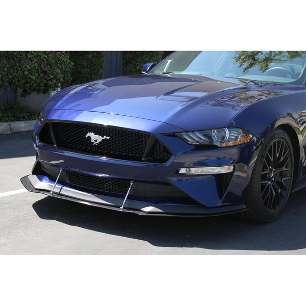 Garage Sale - Ford Mustang S550 Carbon Fiber Front Wind Splitter 2018-2023