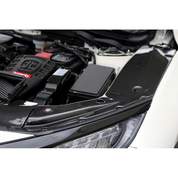 Carbon Fiber Honda FK8 Civic Type R Radiator Cooling Plate 2017-2021