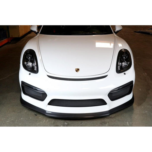 Porsche 981 Cayman GT4 Carbon Fiber Front Airdam/ Lip 2015-2016