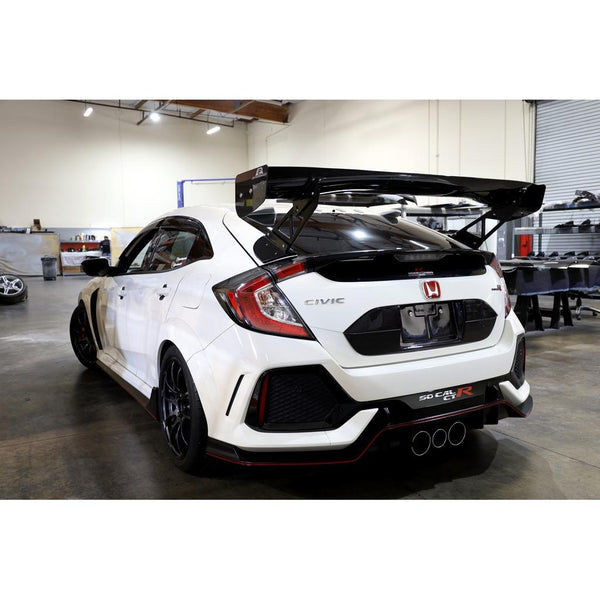 Garage Sale - Carbon Fiber GTC-300 Adjustable Wing Honda FK8 Civic Type R 2017 - 2021