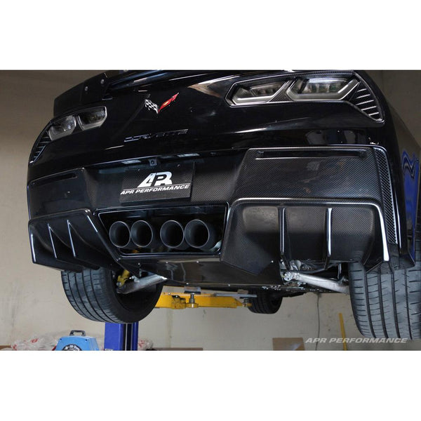 GARAGE SALE - Carbon Fiber Rear Diffuser (Version 2) Chevrolet Corvette C7 Z06
