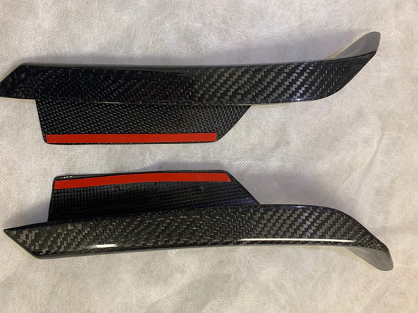 Rear Air Duct Brake Vent Carbon Fiber C7 Corvette Z06 / Grand Sport 2014 +