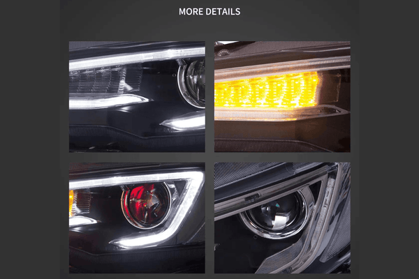 Mitsubishi Lancer Evo X GSR 10th Gen (CZ4A) Demon Eyes Dual Beam Projector Headlights (2008-2017)