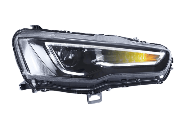 Mitsubishi Lancer Evo X GSR 10th Gen (CZ4A) Demon Eyes Dual Beam Projector Headlights (2008-2017)