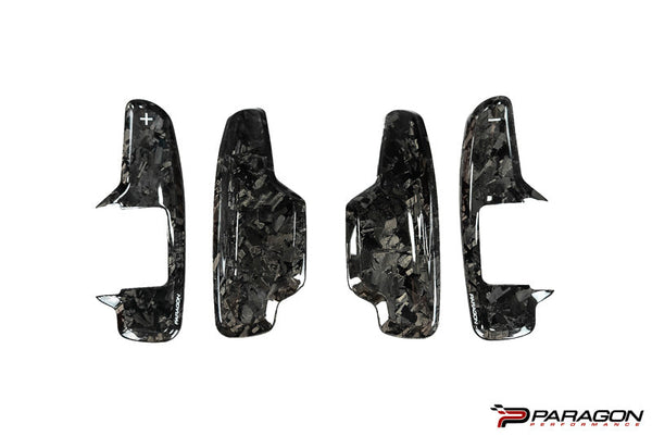 Paragon Performance C8 Corvette Paddle Shifter Covers - Forged Carbon Fiber
