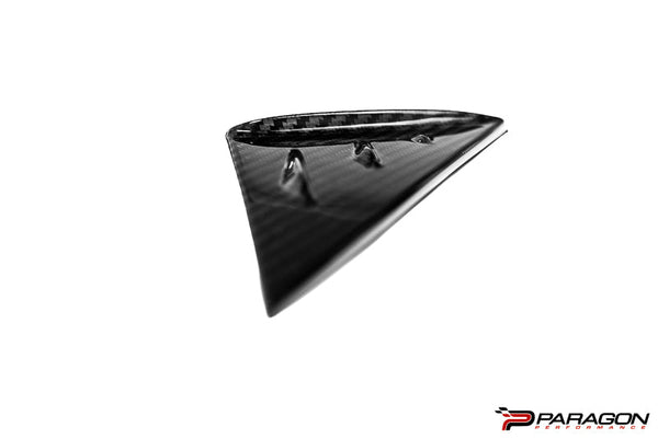 Paragon Performance C8 Corvette Carbon Fiber Anti-Buffeting A Pillar Trim Overlay