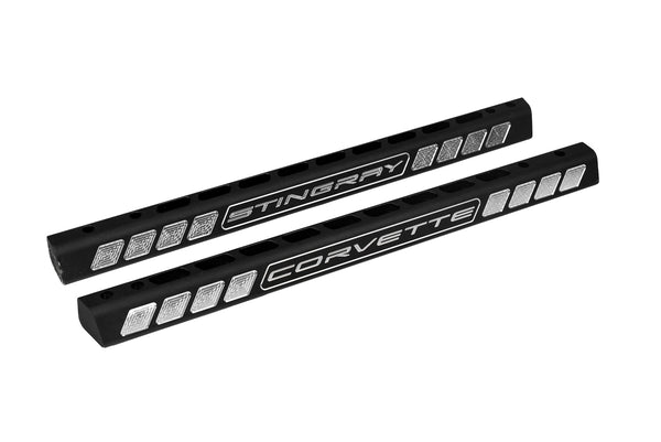 C8 Corvette Billet Strut Tower Support Bars - Multiple Designs Available