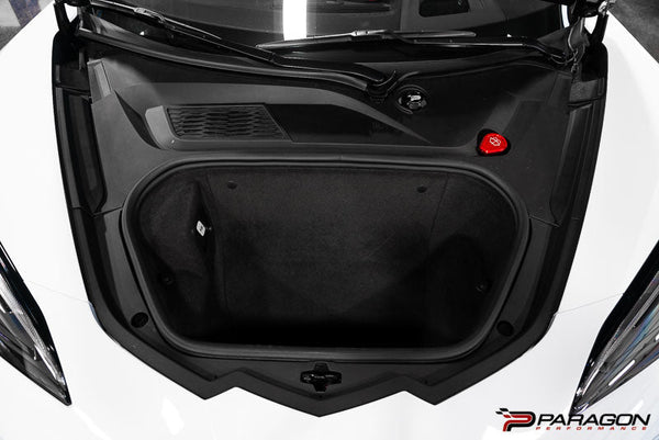 C8 Corvette Washer Fluid Cap Cover - Black, Blue or Red