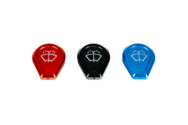 C8 Corvette Washer Fluid Cap Cover - Black, Blue or Red