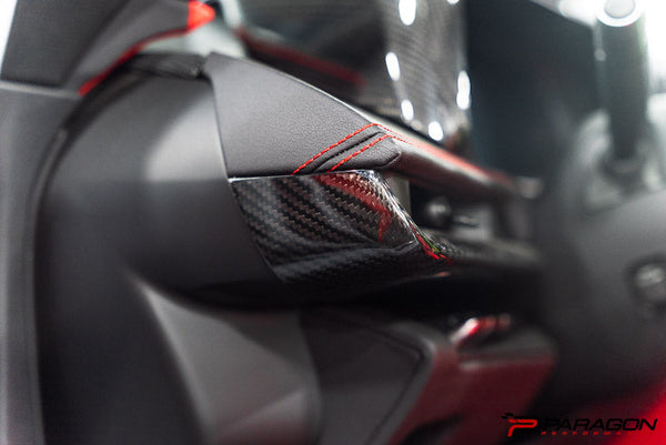 Paragon Performance C8 Corvette 3 Piece Carbon Fiber Interior Trim