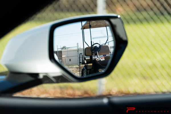 Paragon Performance C8 Corvette Wide Angle Mirrors With Turn Signals, Defrosters, and Blind Spot