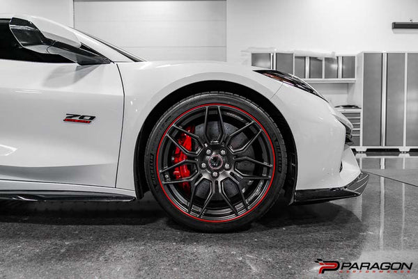 Paragon Performance C8 Corvette Z06 & ZR1 Lowering Kit - Front Lift Cars