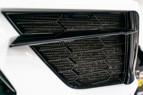 Paragon Performance C8 Corvette OEM Style Grill / Radiator Guards - STINGRAY