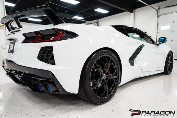 Paragon Performance C8 Corvette Cat back Titanium Exhaust