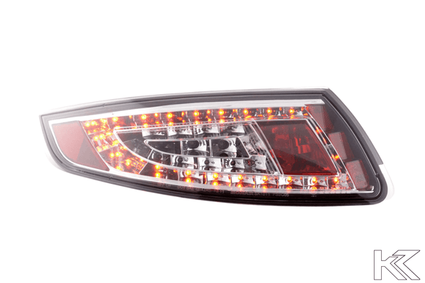 Porsche 911 (997) Chrome/Clear LED Tail Lights (2005-2009)