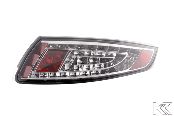 Porsche 911 (997) Chrome/Clear LED Tail Lights (2005-2009)