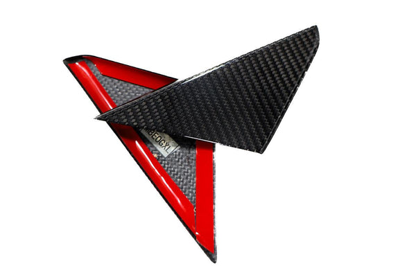 Porsche 992 Carbon Fiber Triangular Window Trim