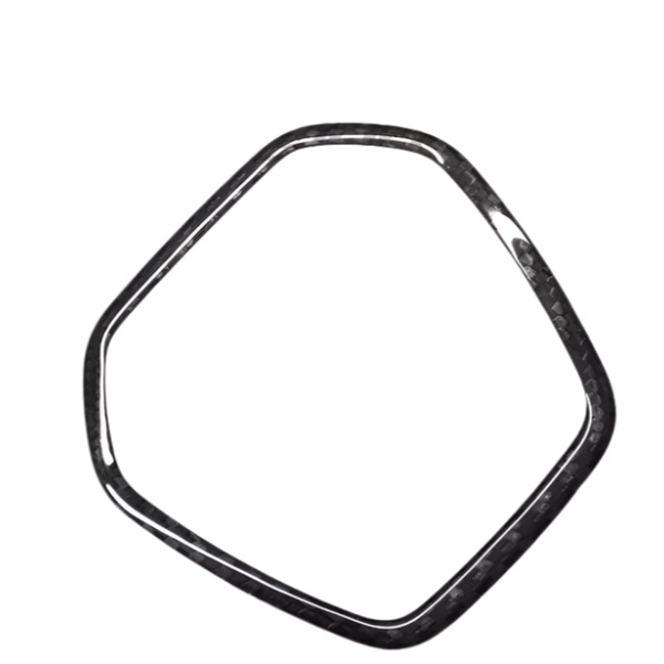 CForce Performance Carbon Steering Wheel Center Horn Cover For C8 Corvette Stingray Z06 Z07 Z51