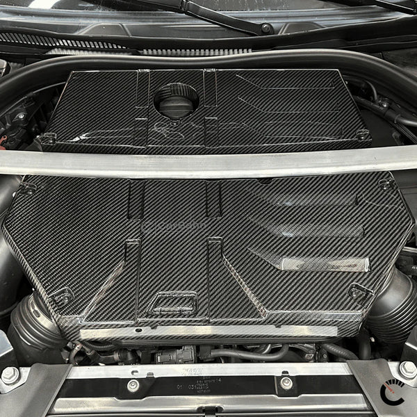 Carbon Fiber Engine Cover | BMW X3M/X4M