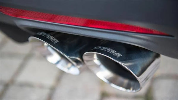 Corsa 2015-2017 Ford Mustang GT 5.0 Black Quad Tips Kit