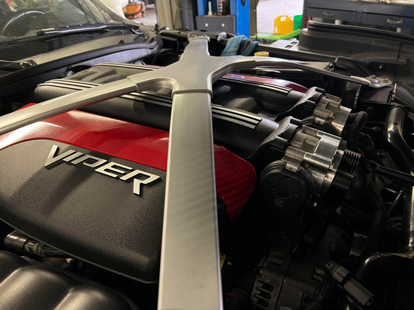 BLKMRKT Viper Billet Throttle Body Adapter and Clamp