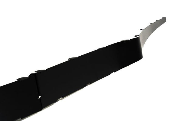 Verus Engineering Carbon Polyweave Front Splitter Kit, Carbon Fiber or Metal Air Dam - C8 Corvette