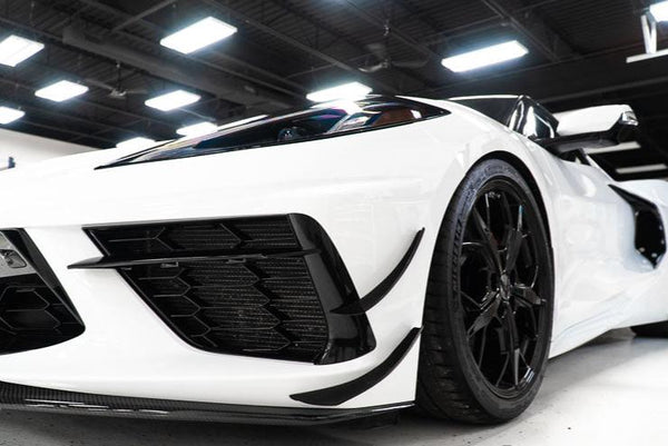 Verus Engineering Carbon Fiber Dive Plane / Canard Kit, Single or Dual Elements - C8 Corvette