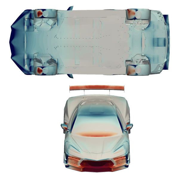 Verus Engineering Carbon Polyweave Front Splitter Kit, Carbon Fiber or Metal Air Dam - C8 Corvette