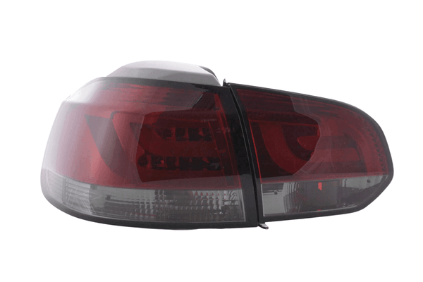 VW Golf Mk6 GTI LED Bar Red/Smoked Tail Lights V1 (2008-2014)