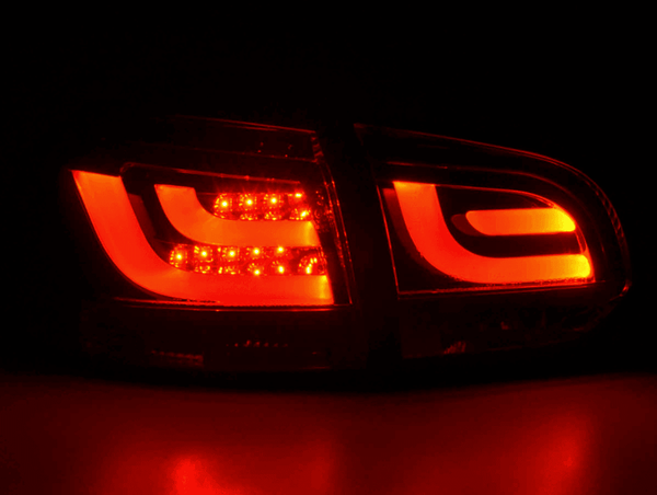 VW Golf Mk6 GTI LED Bar Red/Smoked Tail Lights V1 (2008-2014)