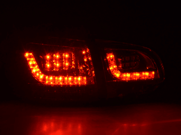 VW Golf Mk6 GTI LED Clear Smoked Tail Lights V2 LED Indicators (2008-2014)