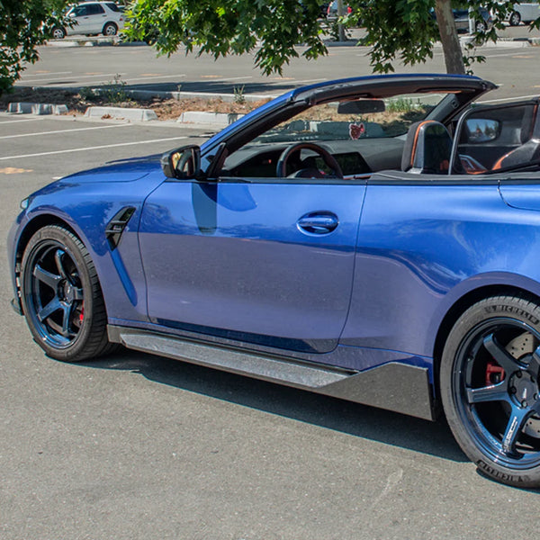 2021-Up BMW G82 G83 M4 M-Performance Carbon Fiber Side Skirts