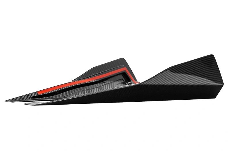 C8 Corvette Carbon Fiber Rocker Winglets